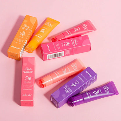 Moisturizing Lip Glow Balm - Hydrating Liquid Lip Gel Mask for Smooth Plump Lips, Dead Skin Removal & Lip Line Care 10g