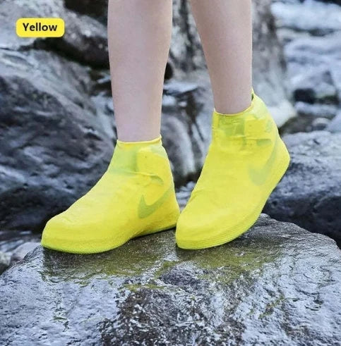 Reusable Non-Slip Rain Boot Covers – Waterproof Rubber Shoe Protectors for Outdoor & Home Use
