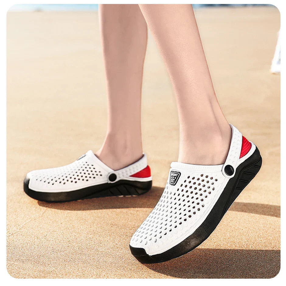 Unisex Beach Sandals – Lightweight Anti-Slip Thick Sole Slippers & Summer Flip-Flops for Men and Women