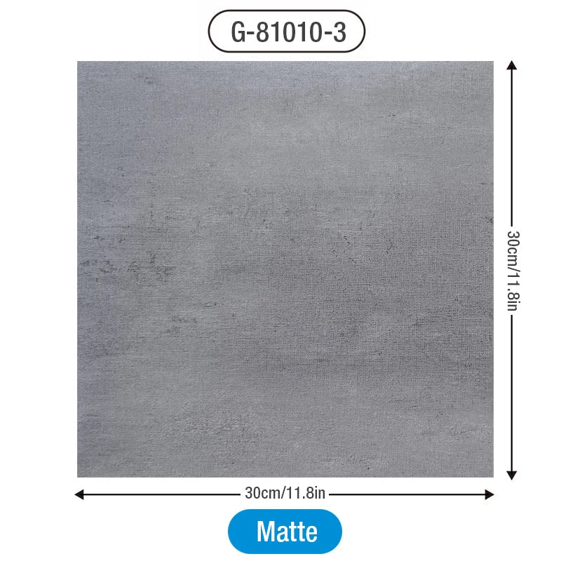 Marble Floor Tile Stickers - Waterproof Self-Adhesive PVC Home Decor