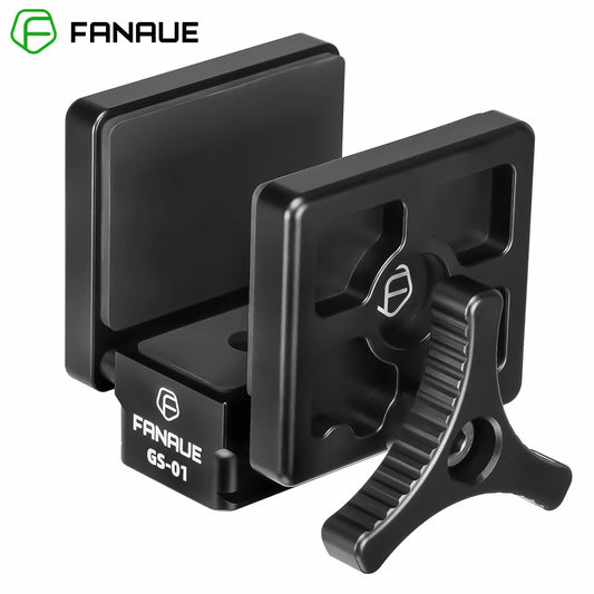 FANAUE GS-01 Saddle Mount Rifle Clamp Adapter – Hunting Tripod with Arca Swiss QR Plate