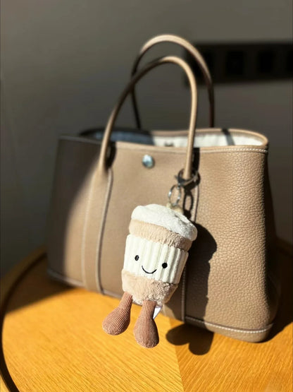 Cute Plush Bag Charm Keychain - Kawaii Soft Toy Pendant Birthday Gift for Girls