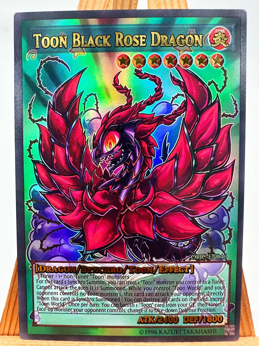 18PCS Blue-Eyes Ultimate Dragon Yu-Gi-Oh! Card Set – English Anime Collectible Game Hobby Cards