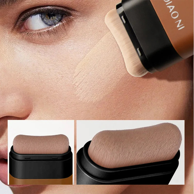 Eraser Foundation Stick – Velvet Moist Long-Lasting Liquid Concealer for Flawless Face Makeup