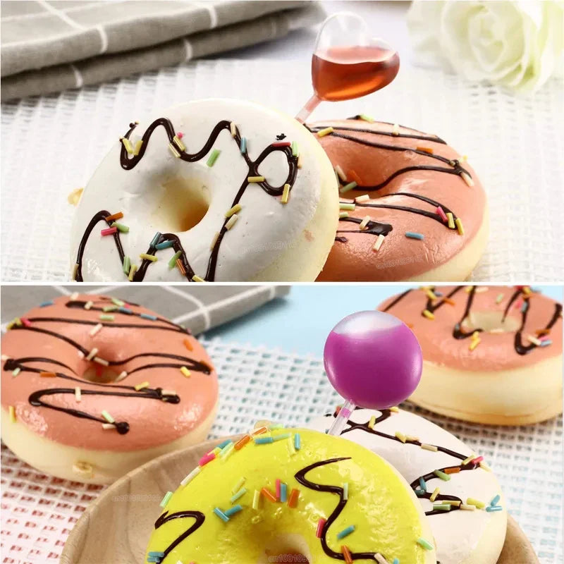 50PCS Mini Disposable Jam Dropper Pipettes - Perfect for Cupcakes, Sauces, Dessert Decorations - Easy Squeeze Transfer for Cake Decorating