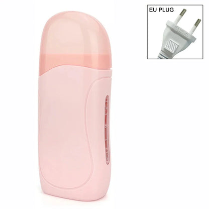 Unisex Hot Roll-On Wax Hair Removal Kit with Depilatory Cream, Wax Heater & Cartridge Warmer – Professional Waxing Set