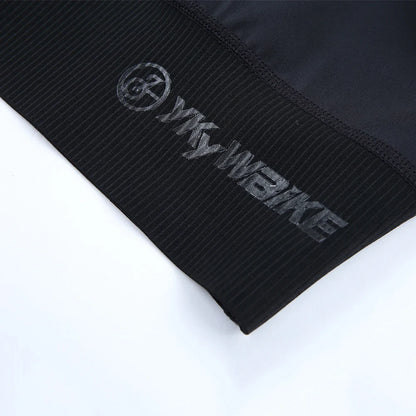 YKYWBIKE Cycling Jersey & Bib Shorts Set — Classic MTB Bike Clothing with Reflective Details