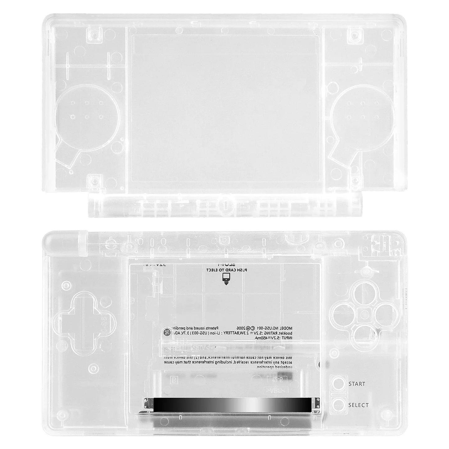 OSTENT Nintendo DS Lite Full Replacement Housing Shell Case Kit – Console Protective Cover Parts