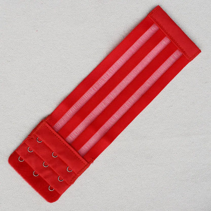15cm/20cm Bra Extension Straps for Women – Elastic Adjustable Extenders with 3 or 4 Buckles & Hook Clips