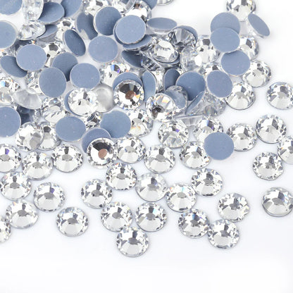 Premium Hot Fix Rhinestones – High Quality Glass Crystal Flatback Iron-On Glitter Rhinestones for Clothing & Crafts