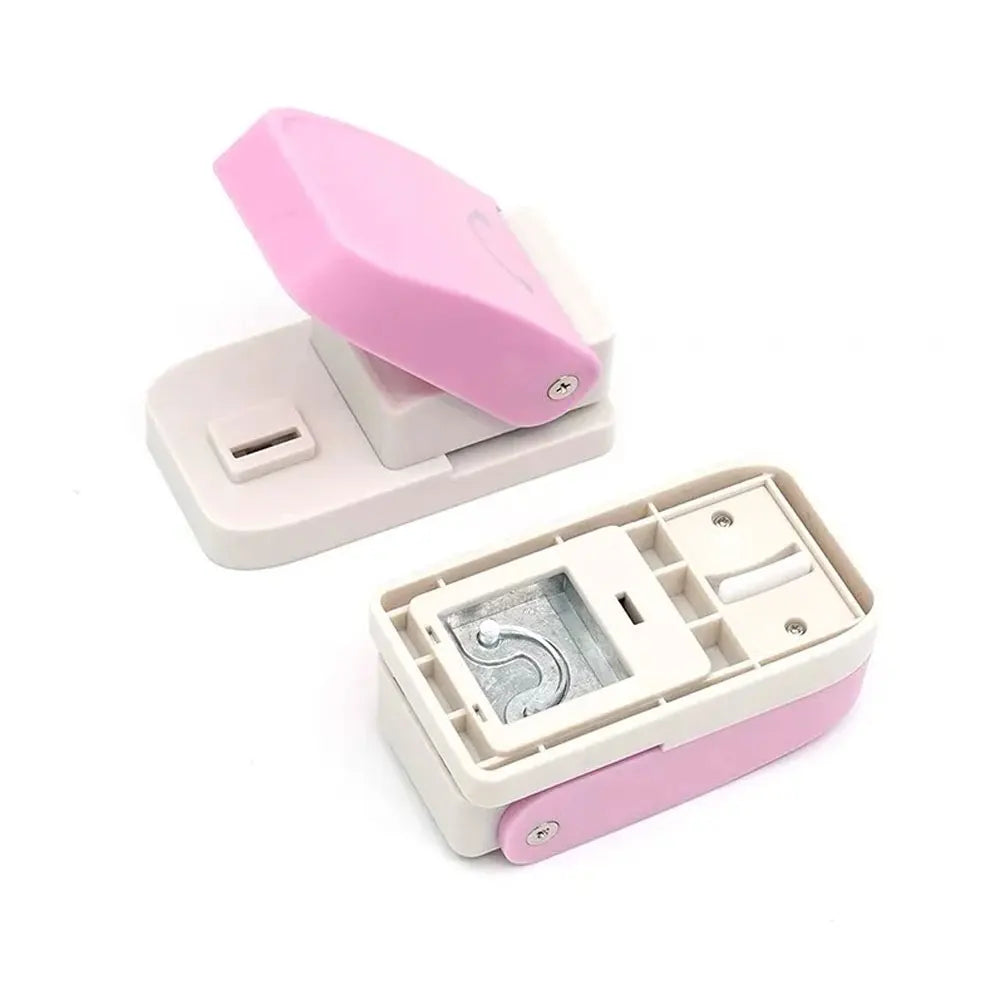 Random Color Creative Keychain Hole Punch – DIY Scrapbook Embossing & Craft Tool