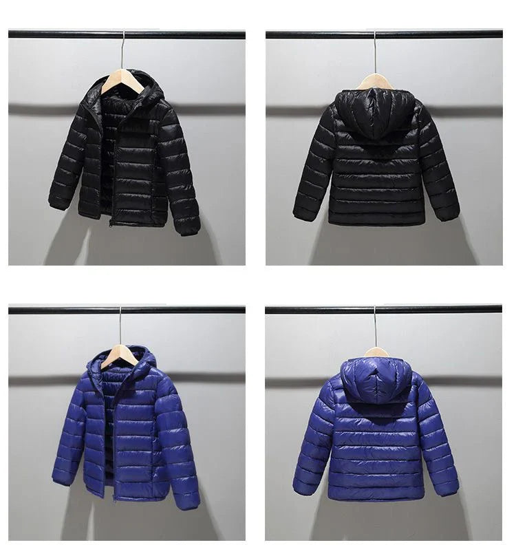 Kids Down Jackets for Autumn & Winter – Warm Coats for Boys & Girls (3-14 Years), Toddler Outerwear