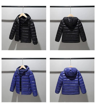 Kids Down Jackets for Autumn & Winter – Warm Coats for Boys & Girls (3-14 Years), Toddler Outerwear