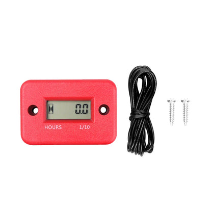 Digital Hour Meter LCD Counter – For ATV, Motorcycle, Snowmobile, Boat & Generator Accessories