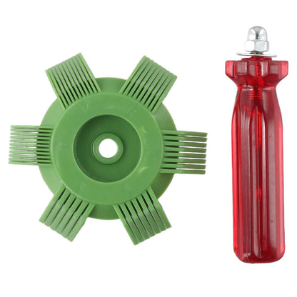 Universal Car Radiator & Air Conditioner Coil Straightener - Fin Comb Hand Tool for Auto Cooling System Repair and Cleaning