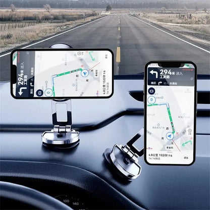 Magnetic Car Phone Holder Mount - Smartphone Stand with Strong Magnet for iPhone, Xiaomi, Samsung - Secure Cell GPS Support In-Car