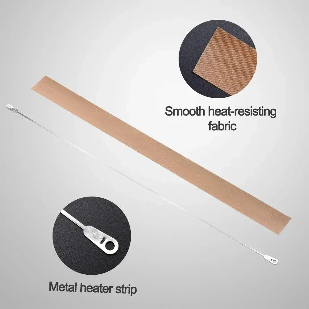 10PCS Impulse Sealer Repair Kit – Heat Seal Strip Replacement Elements for Sealing Machines
