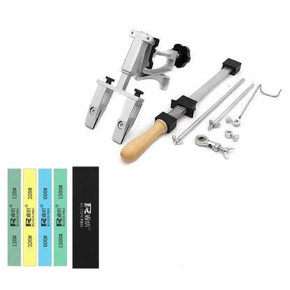 XK 2025 Fixed Knife Sharpener – Professional Kitchen Sharpening Stone & Diamond Whetstone for Angle Grinding & Woodwork