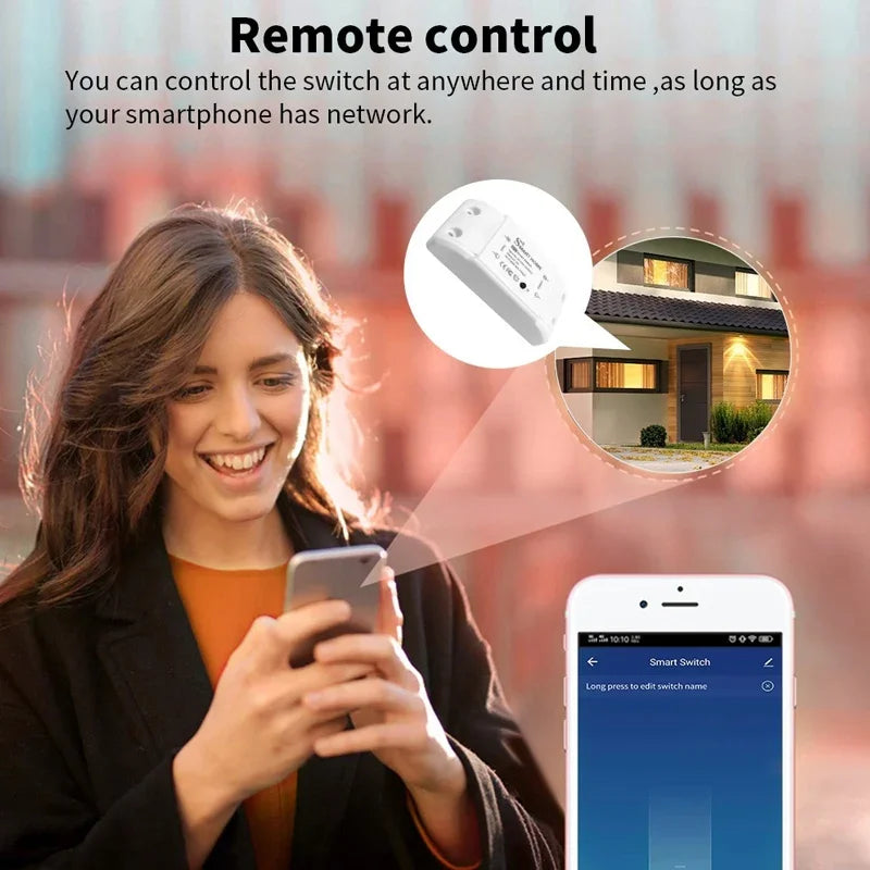 Tuya WiFi Smart Switch – Wireless APP Controller with Timer, Smart Life Compatible Universal Breaker, Bluetooth Enabled Home Automation Switch