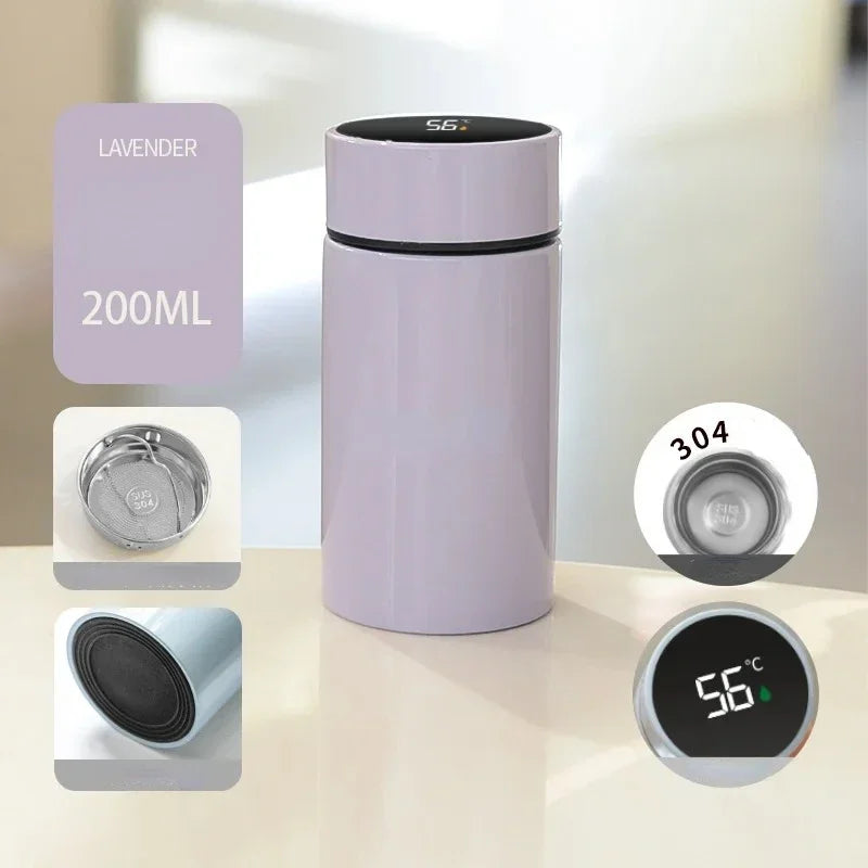 Stainless Steel Vacuum Insulated Tumbler - Thermal Water Bottle for Hot & Cold Drinks