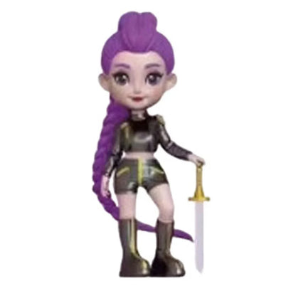 2025 KPop Devil Hunter Blind Box Vinyl Toy — Rumi Mira Zoi Anime Character Collectible Doll & Birthday Gift