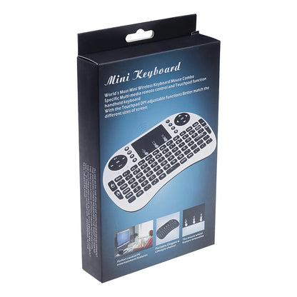 I8 2.4G Mini Wireless Keyboard – Air Mouse Touchpad Remote for Android TV Box, PC & Smart TV