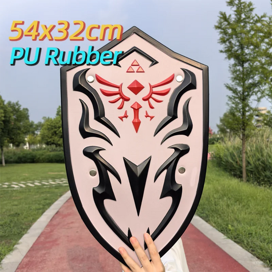 1:1 Skyward Shield Cosplay Weapon – Soft Rubber Link Role-Play Toy for Kids Gift