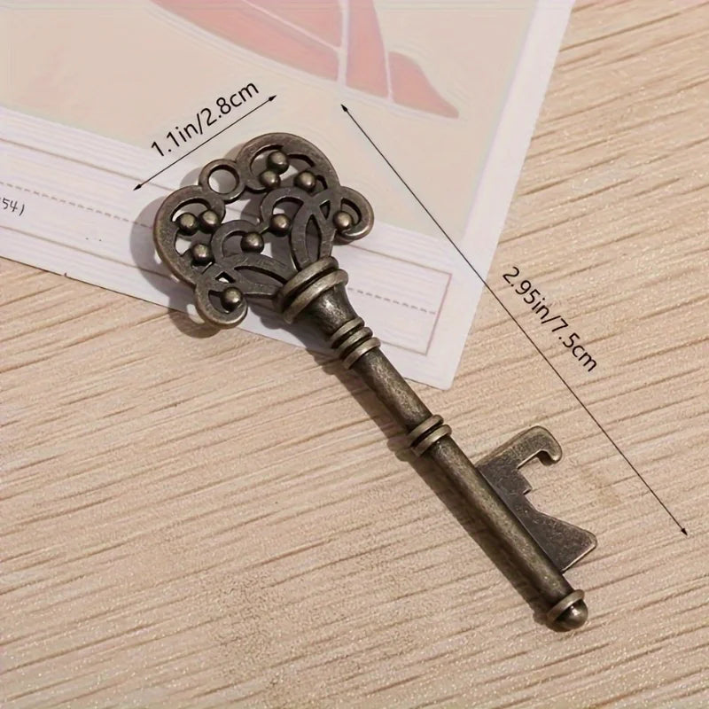 Vintage Crown Key Bottle Opener - Classic Barware Tool for Home, Kitchen, Weddings and Gifts