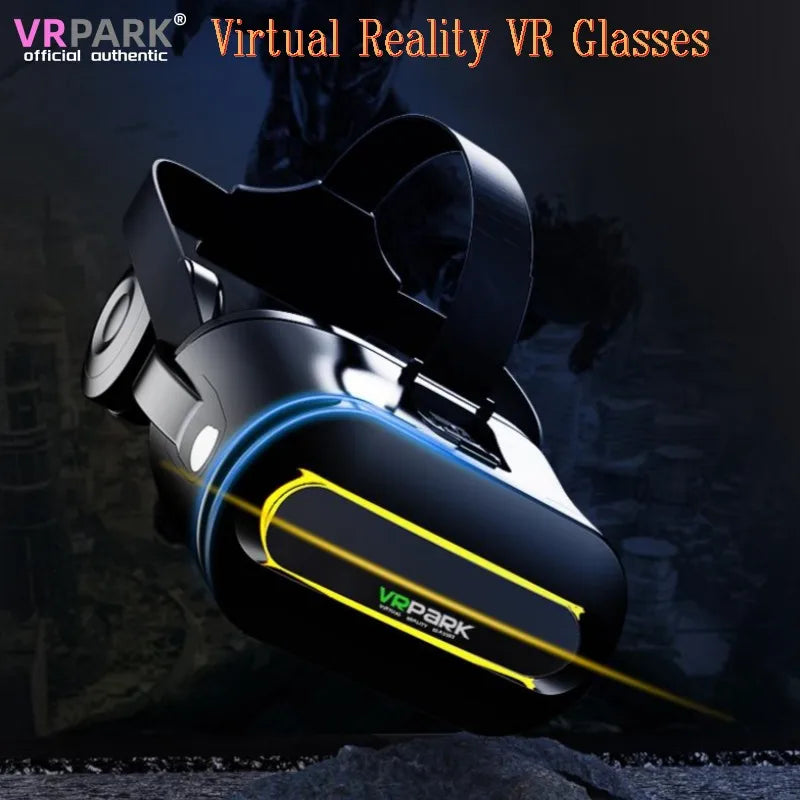 Original J60 4K Wireless VR Glasses – Stereo 3D Virtual Reality Headset for Smartphones Up to 6.7"