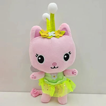 Gabby Dollhouse Mercat Plush Toy – Smiling Cat Stuffed Animal for Kids Birthday Gifts
