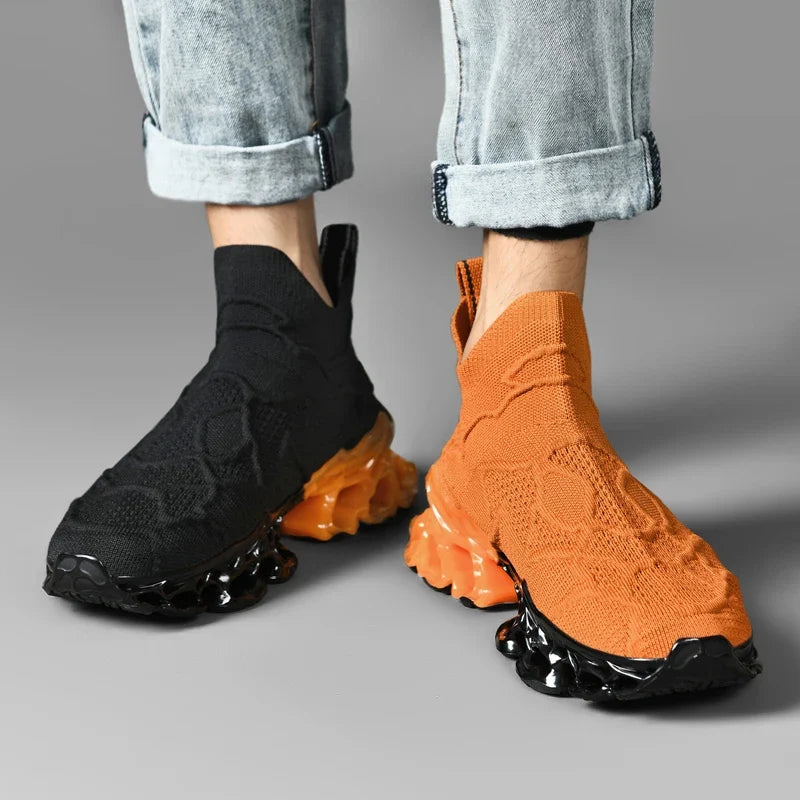 Men’s Casual Sneakers - Breathable Luxury Fashion Trainers & Running Shoes for Everyday Comfort