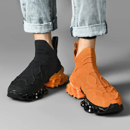 Men’s Casual Sneakers - Breathable Luxury Fashion Trainers & Running Shoes for Everyday Comfort
