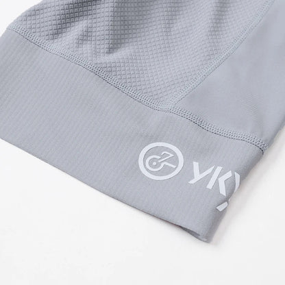 Ykywbike Men's Cycling Bib Shorts – Padded Quick-Dry Bike Tights for 6-Hour Rides, Outdoor Cycling Clothing