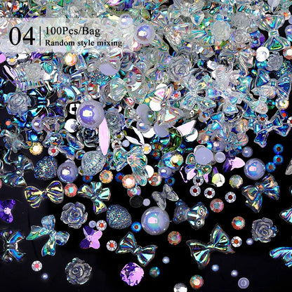 BORN PRETTY 10g Gel Nail Glue for Rhinestones - Super Adhesive, No Wipe Nail Gem Glue for 3D Crystals, Beads, Diamonds & Stickers