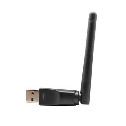 150Mbps USB WiFi Adapter with Antenna – 2.4GHz Wireless Network Dongle, Ralink MTK 7601 Chipset for Laptop & PC