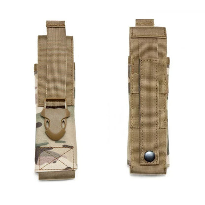 Tactical MOLLE EDC Waist Bag – Outdoor Flashlight & Tool Pouch for Camping, Hiking, Hunting & Field Use