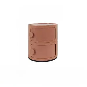 Nordic Round Bedside Table – Mini 2/3/4/5 Layer Cute Storage Cabinet, Creative Living Room & Bedroom Furniture