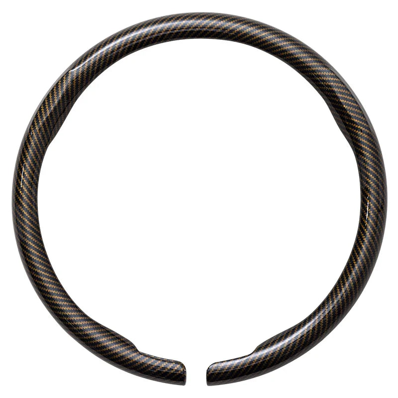 Universal 36-38cm Car Steering Wheel Cover — Non-Slip, Breathable, Fits Round & D-Shaped Wheels
