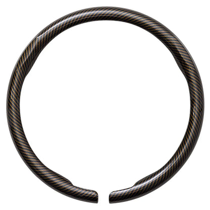 Universal 36-38cm Car Steering Wheel Cover — Non-Slip, Breathable, Fits Round & D-Shaped Wheels