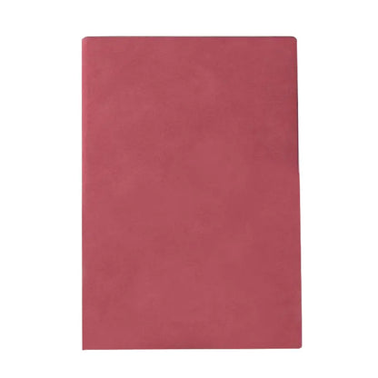 A5 A6 Sheepin Leather Notebook – Office Journal, Diary, Notepad with 160/240 Pages, Lined Stationery for Students