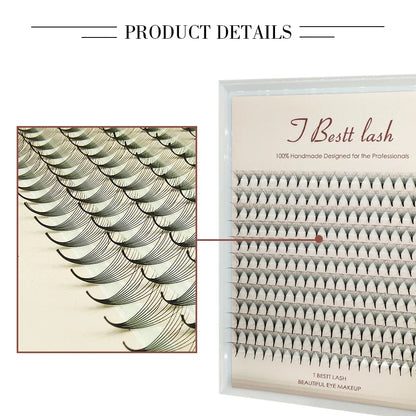 TBestt 5D/6D/8D/10D Premade Volume Lash Fans – Soft Silk Eyelash Extensions