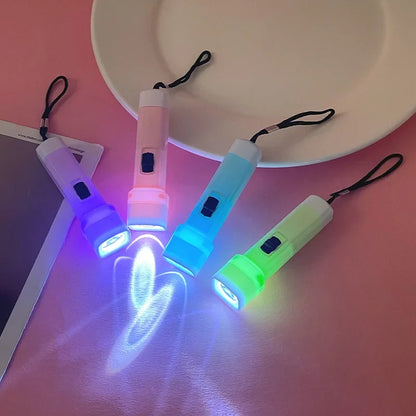 Mini LED Flashlights Toy — 5-100pcs Party Favors for Kids, Halloween, Christmas & Wedding Gifts