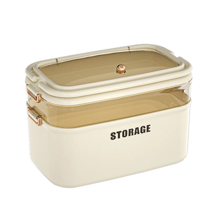 3/4-Layer Large Capacity Medicine Organizer Box – Portable Family First Aid Kit & Pill Storage Container