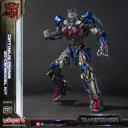 YOLOPARK Transformers Model – The Last Knight AMK PRO 20cm Optimus Prime Action Figure Toy for Boys & Men