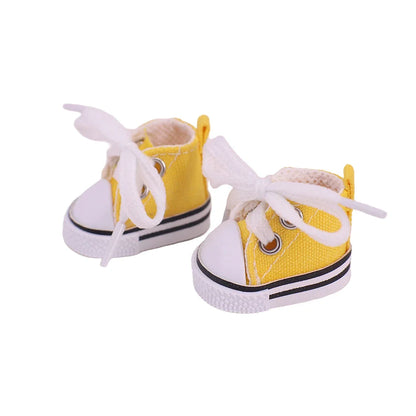 3.8cm Doll Shoes for 17cm Labubu Plush Doll – Accessories Gift for Girls