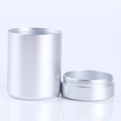 Mini Stainless Steel Metal Tea Box — Portable Travel Container & Organizer for Sugar, Coffee, and Household Storage