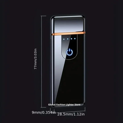 2024 Noctilucent Dragon Touch Sensing USB Lighter - Arc Rechargeable Electric Lighter, Windproof & Touch Sensitive