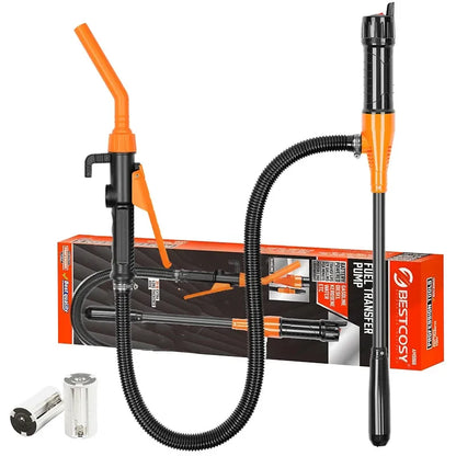 Electric Oil Siphon Pump – Handheld Battery-Operated Liquid Transfer Pump for Water, Gas, Petrol & Fuel, Portable Car Tool