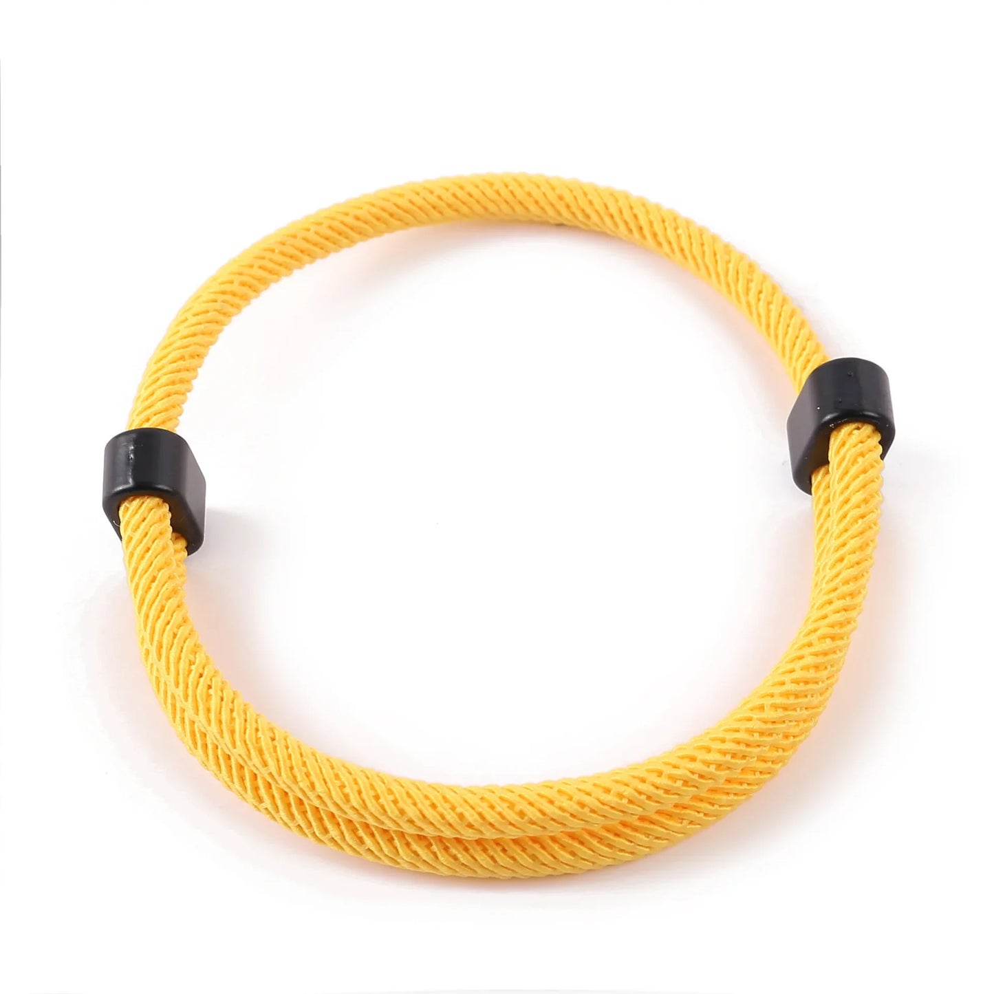 Colorful Double Adjustable Rope Bracelet – Handwoven Versatile Couple Gift