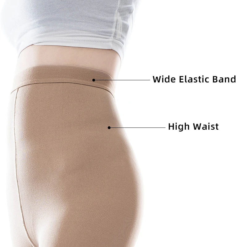 Women's Medical Compression Pantyhose Stockings: 20-30mmHg Footless Graduated Support - Varicose Veins Relief, Sizes M-5XL